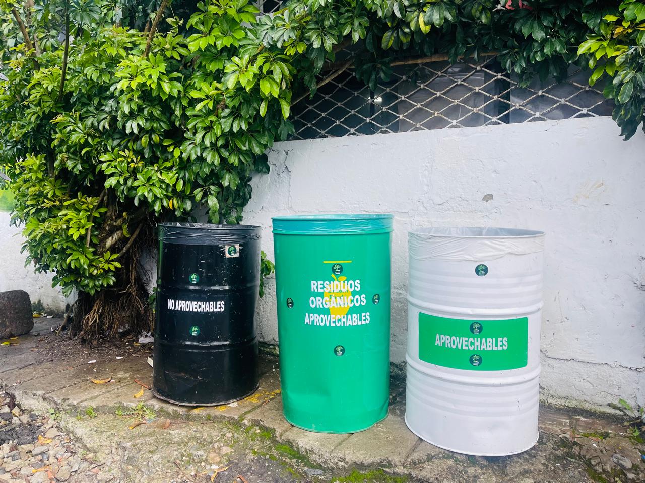 Canecas de separación