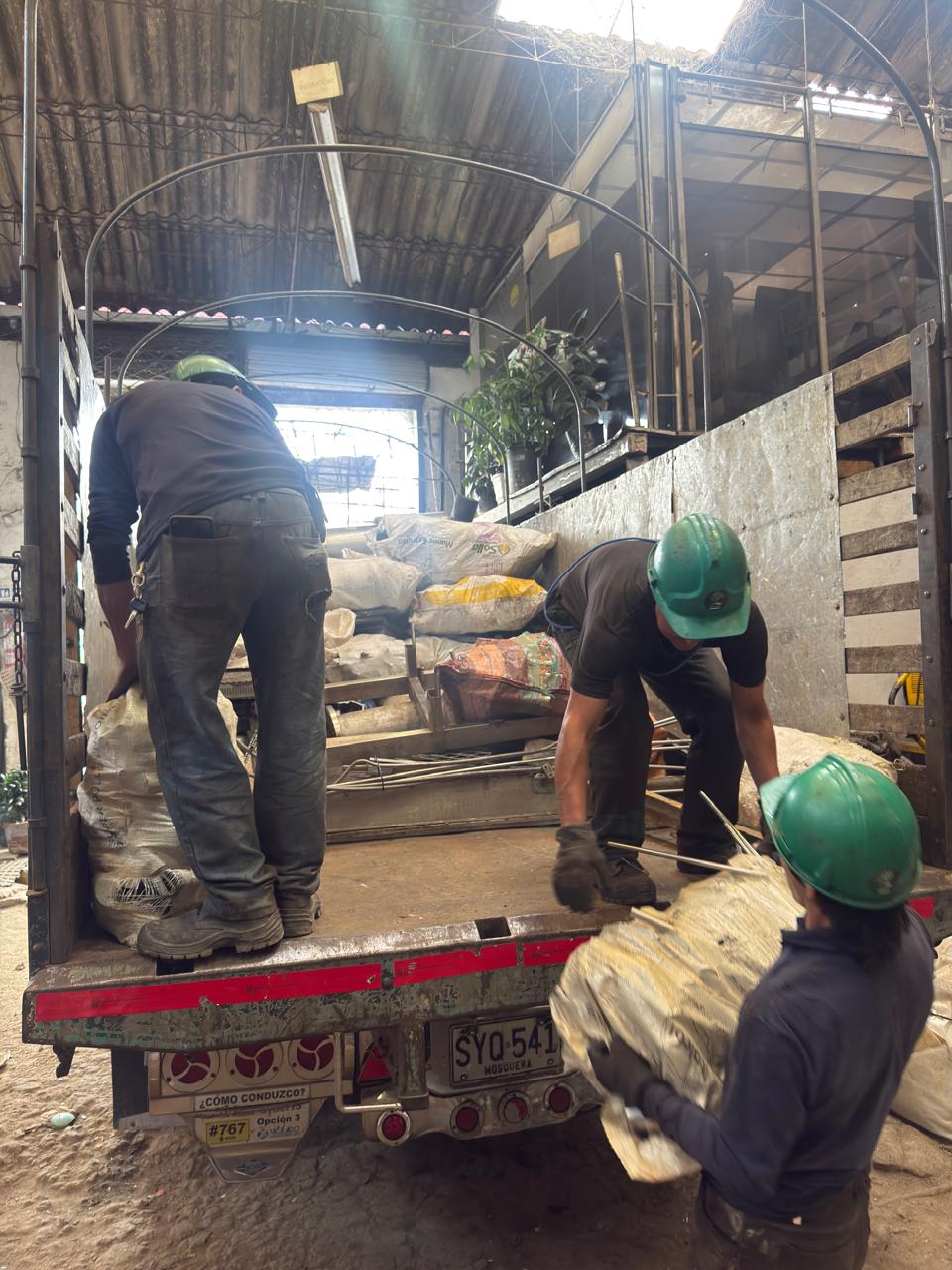 Recolección de materiales